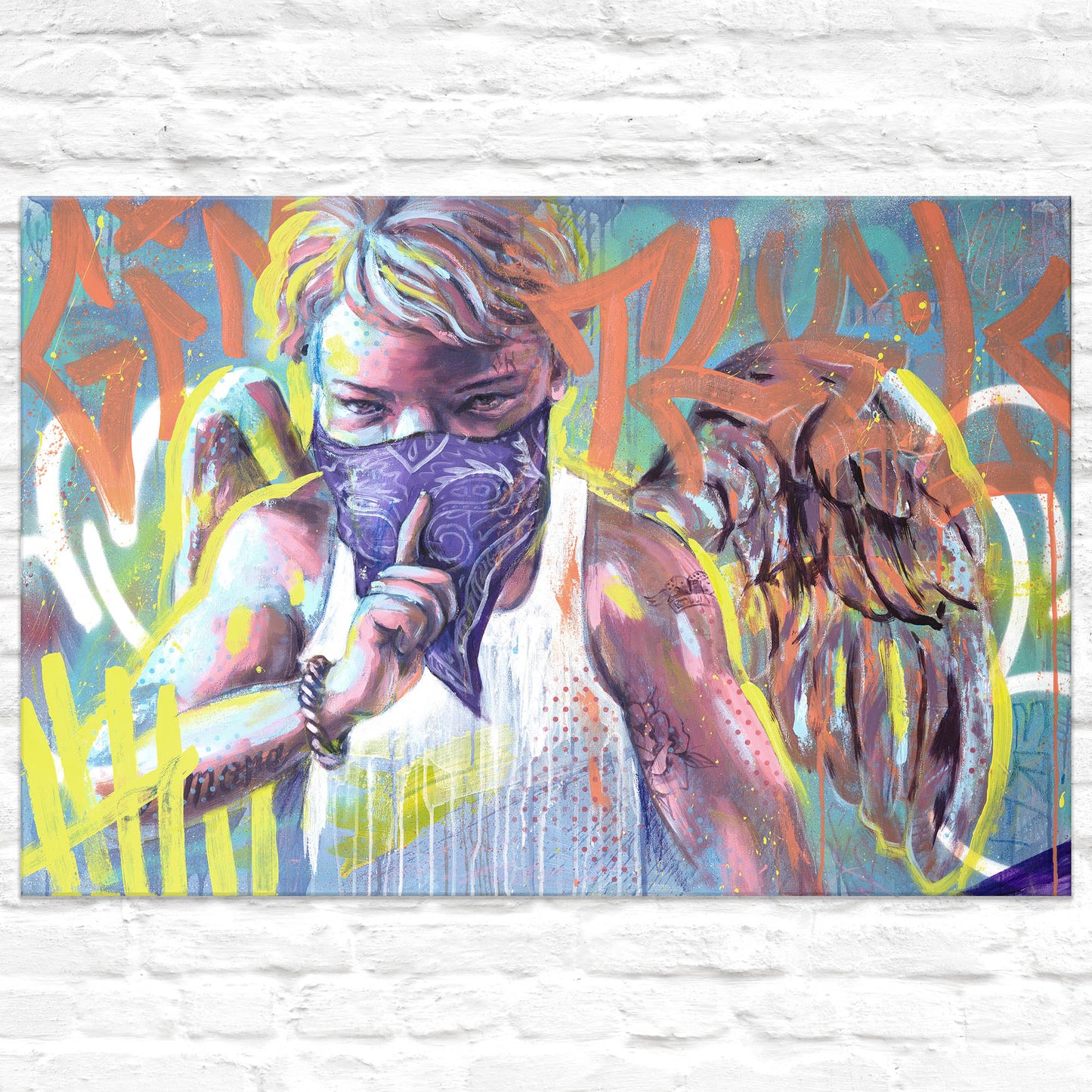 MISTER 7 - AMOR // ORIGINAL - 120x80 cm