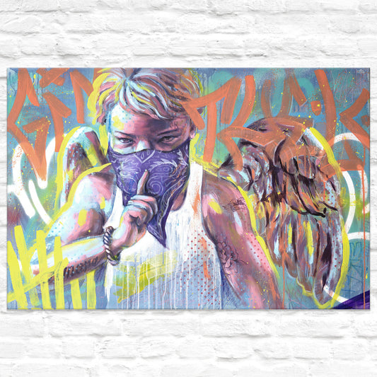 MISTER 7 - AMOR // ORIGINAL - 120x80 cm