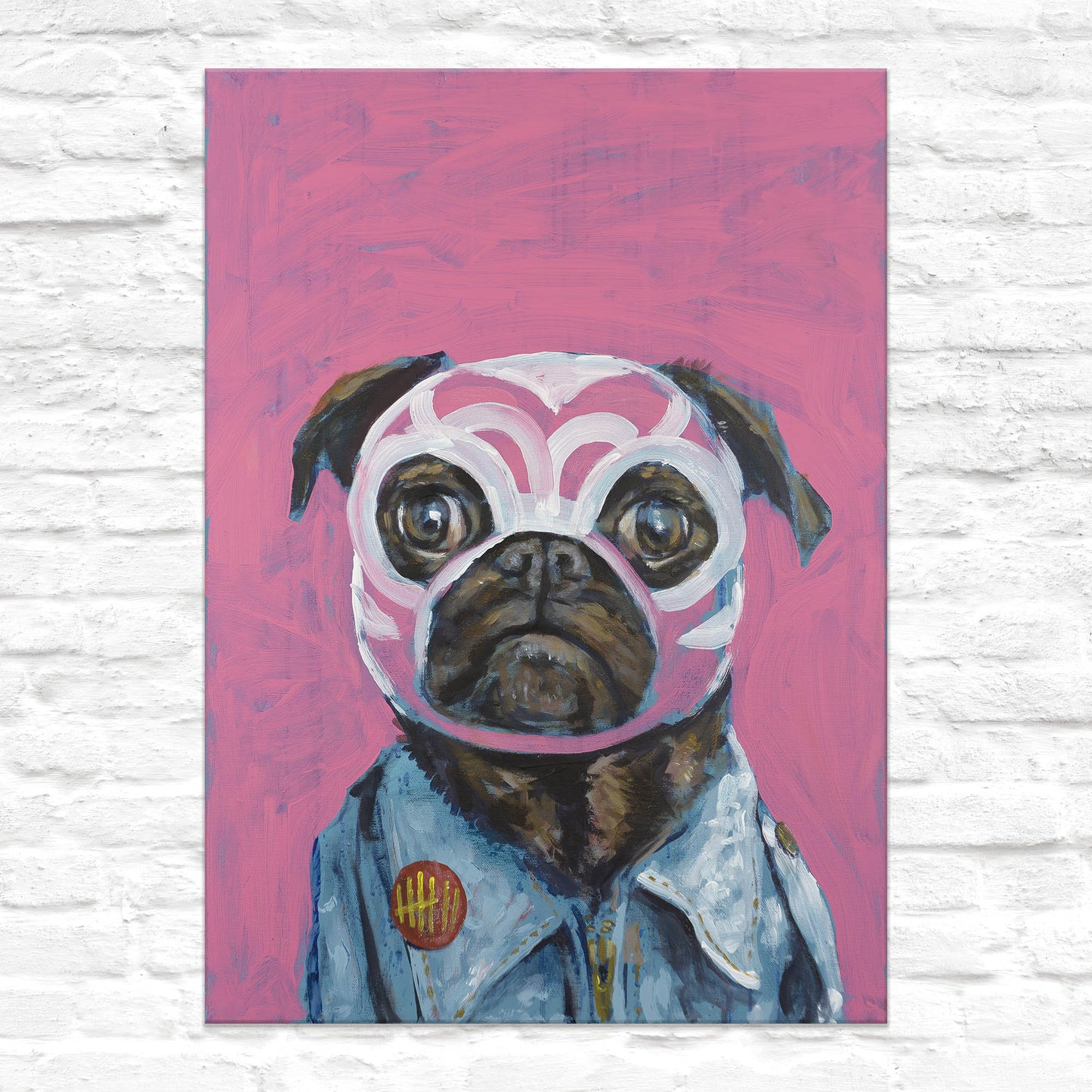 MISTER 7 - LUCHADOG // ORIGINAL - 50x70 cm