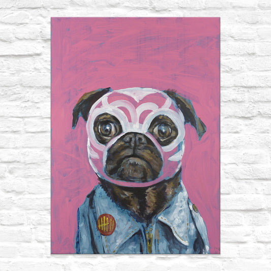 MISTER 7 - LUCHADOG // ORIGINAL - 50x70 cm