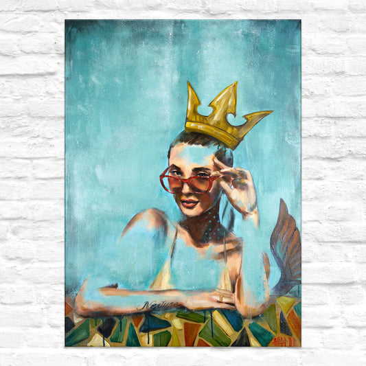 MISTER 7 - NEPTUNIA // ORIGINAL - 65x90 cm