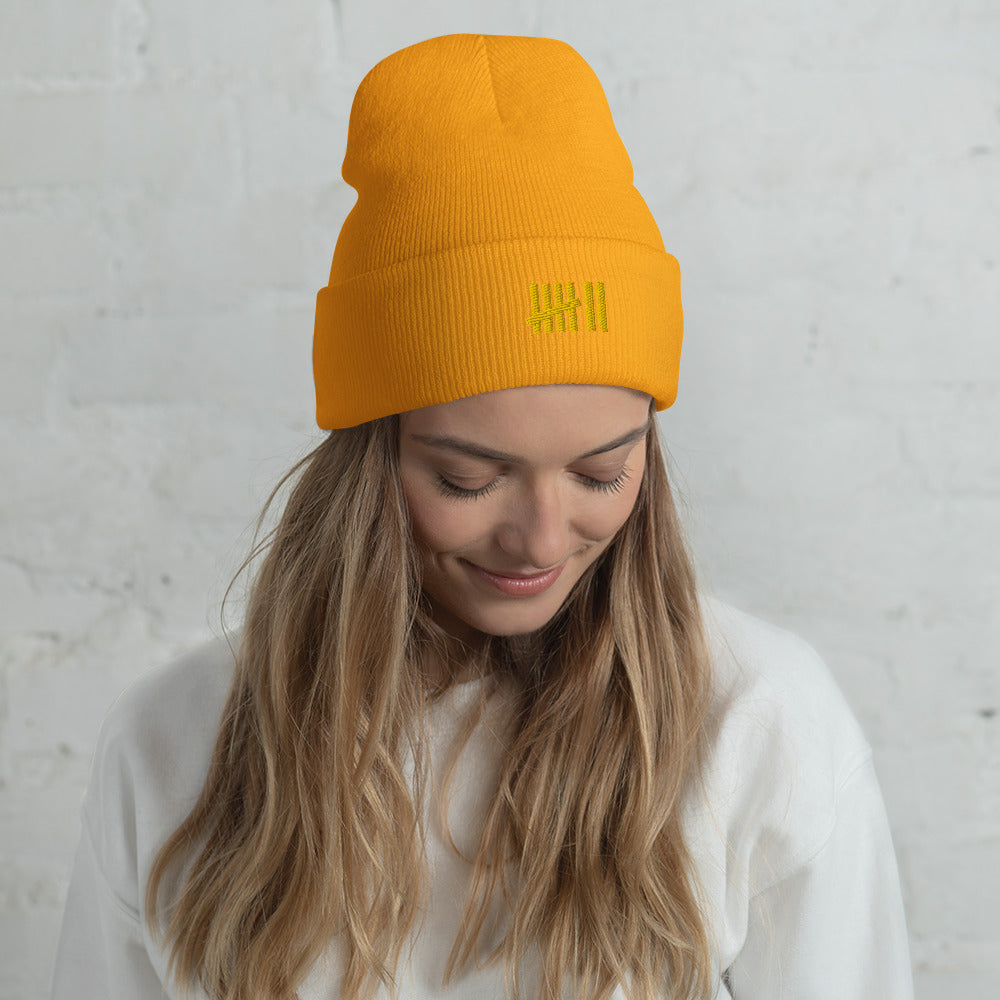 SEVEN LIVES - STRIPES // Cuffed Beanie