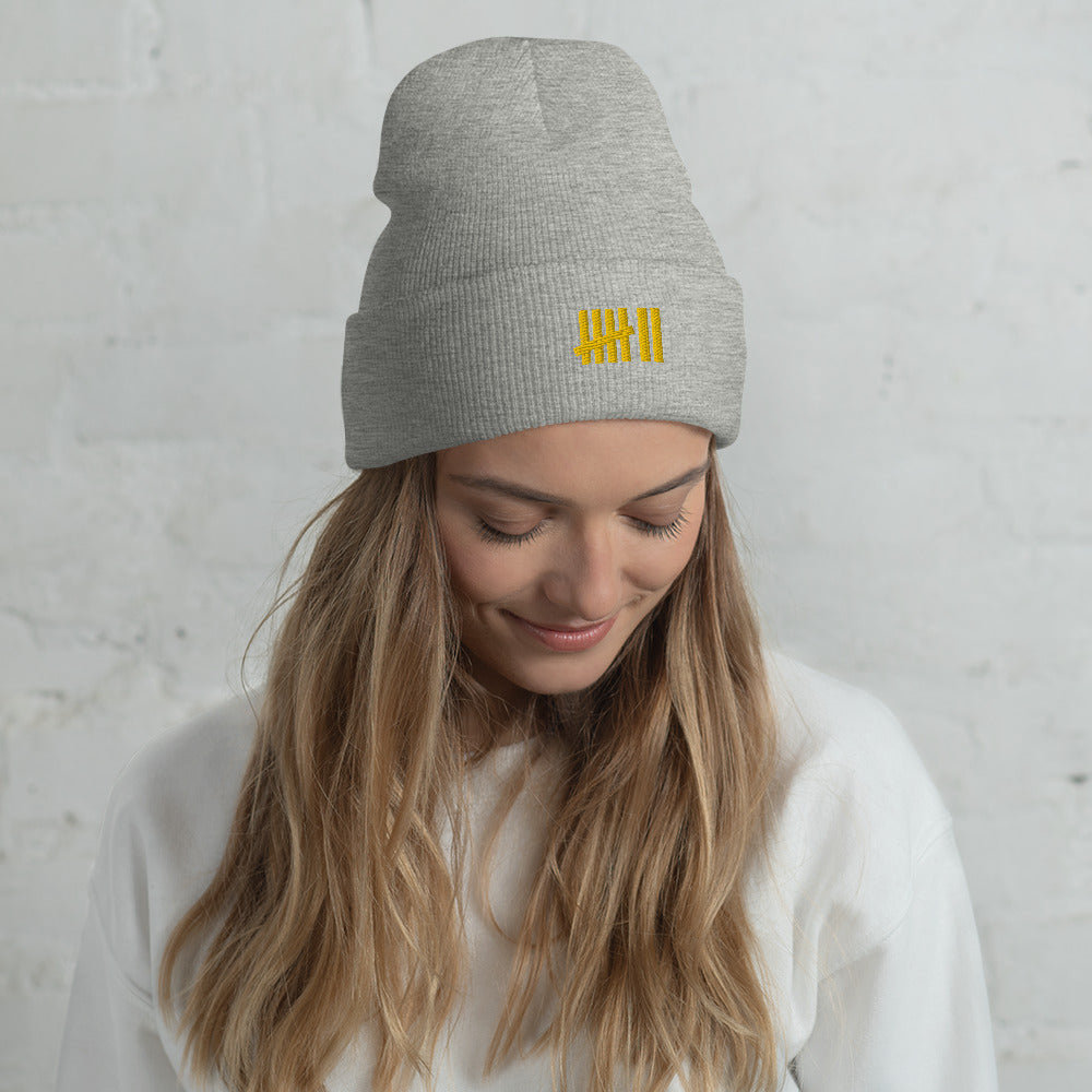 SEVEN LIVES - STRIPES // Cuffed Beanie
