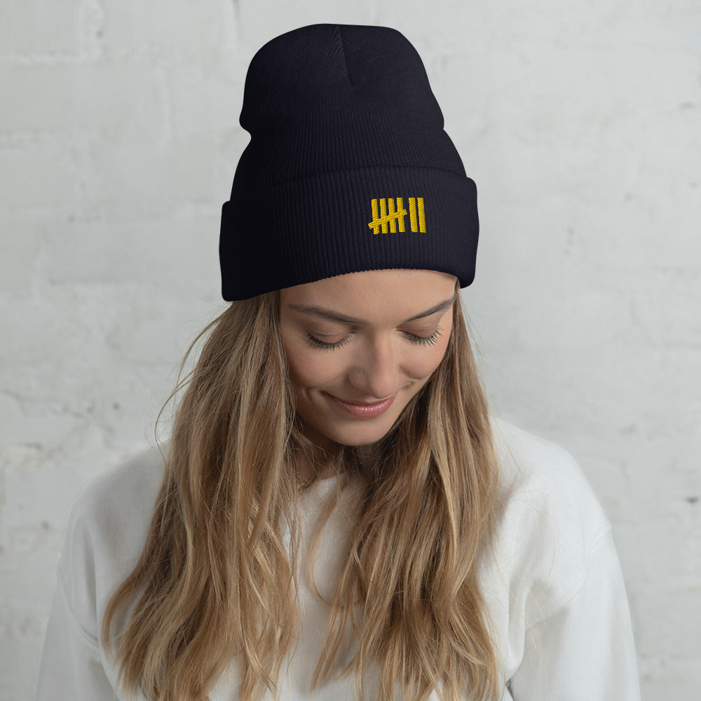 SEVEN LIVES - STRIPES // Cuffed Beanie