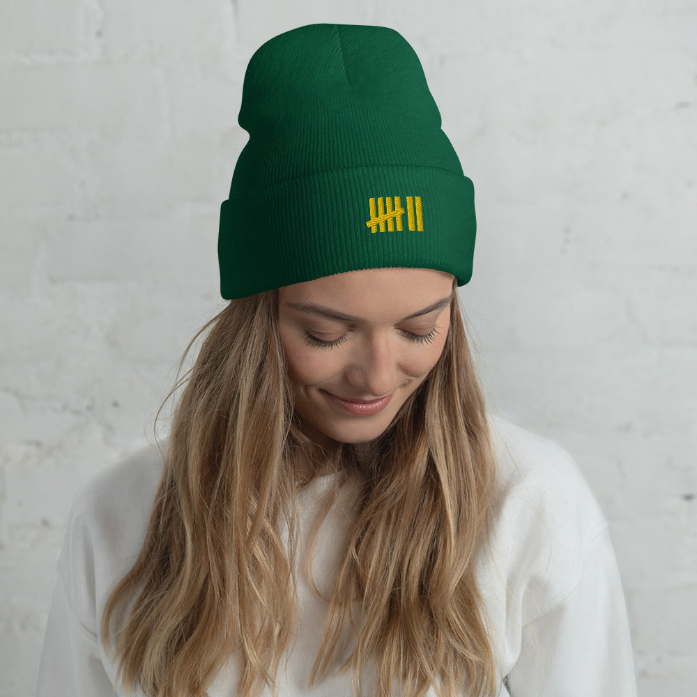 SEVEN LIVES - STRIPES // Cuffed Beanie