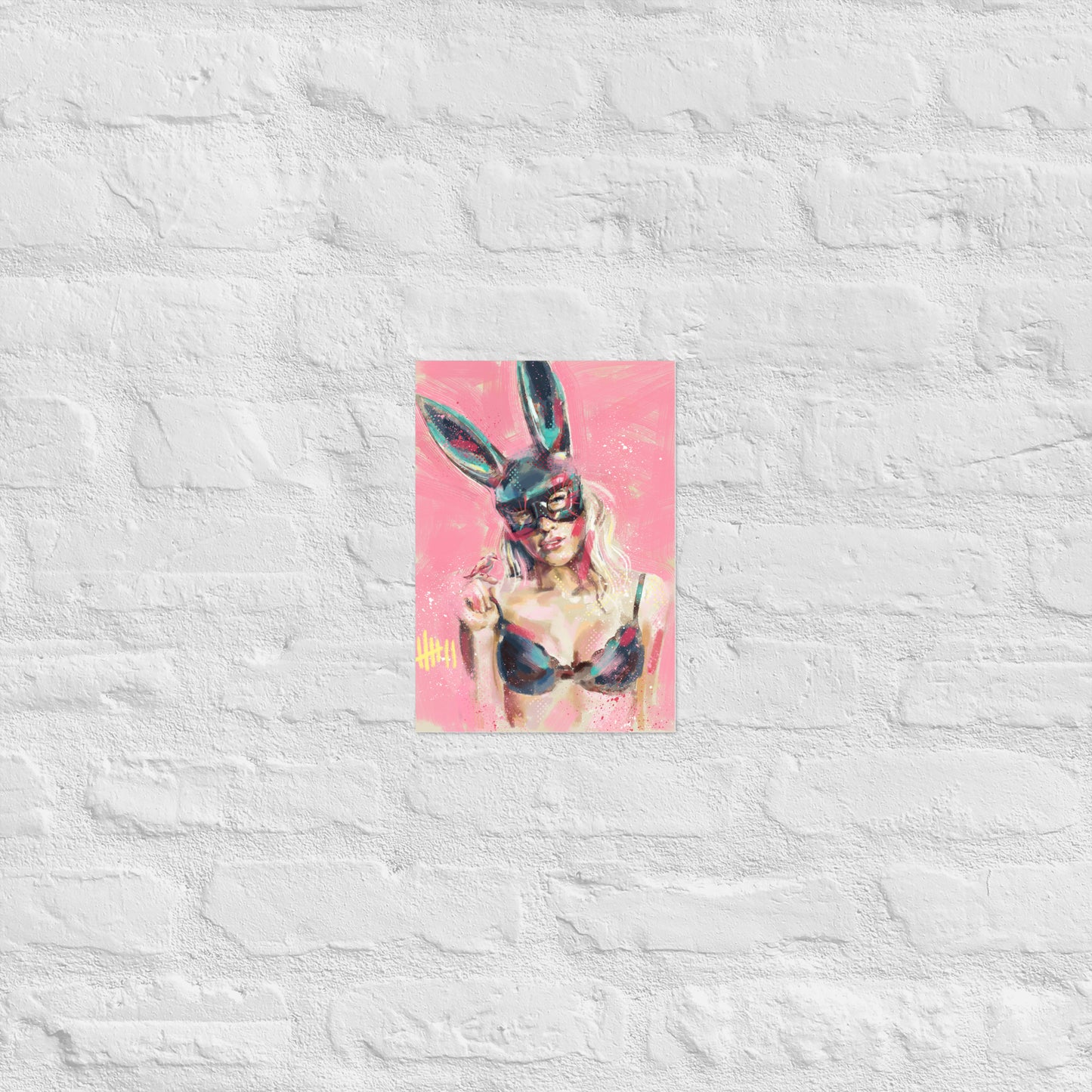 MISTER 7 - BUNNY // Poster Diff. Sizes