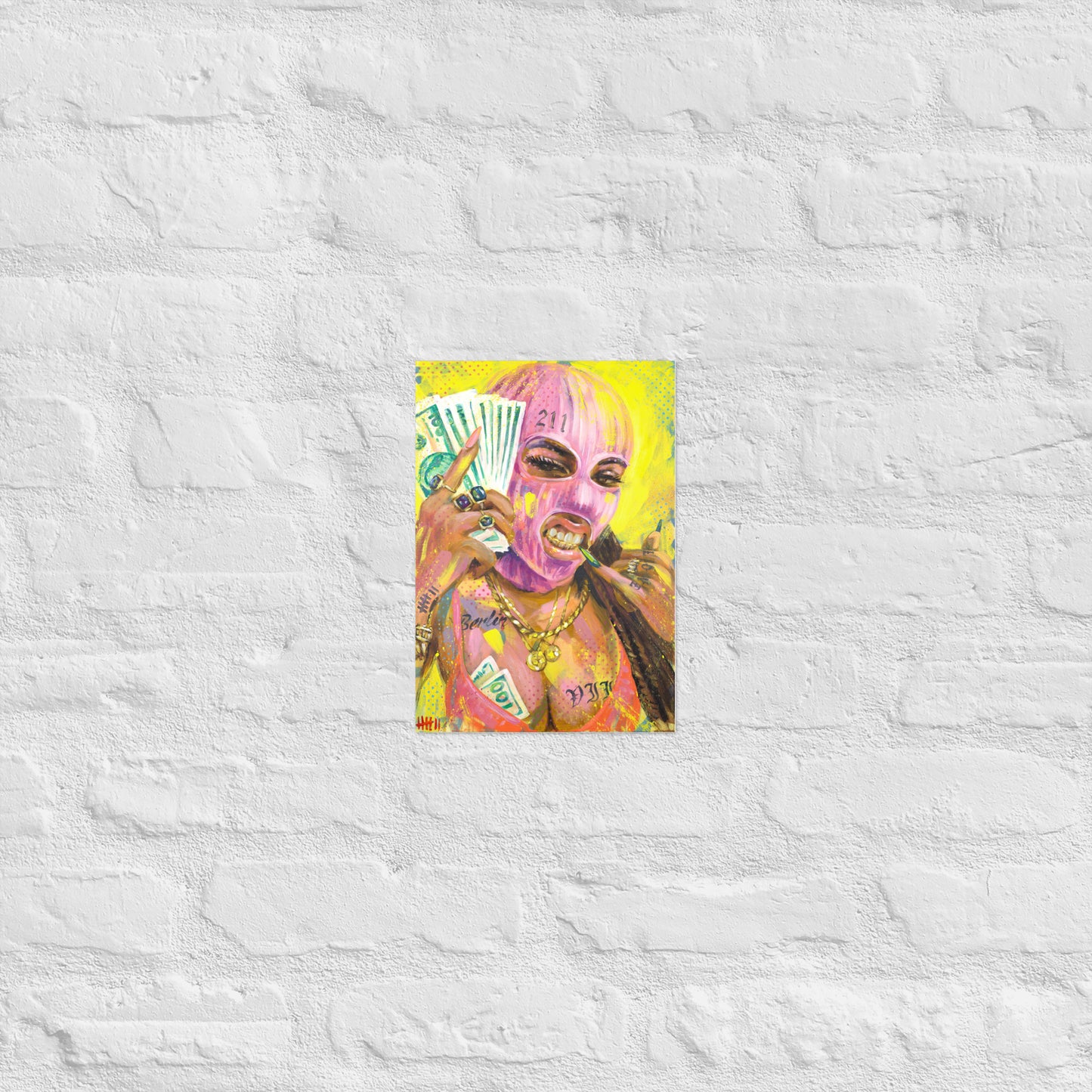 MISTER 7 - SKI MASK // Poster Diff. Sizes