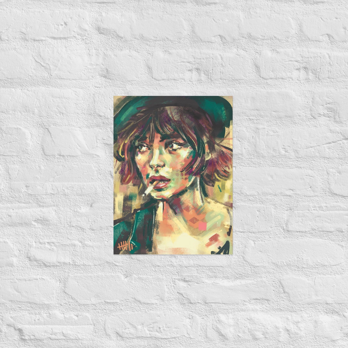 MISTER 7 - ZIGARETTA // Poster Diff. Sizes