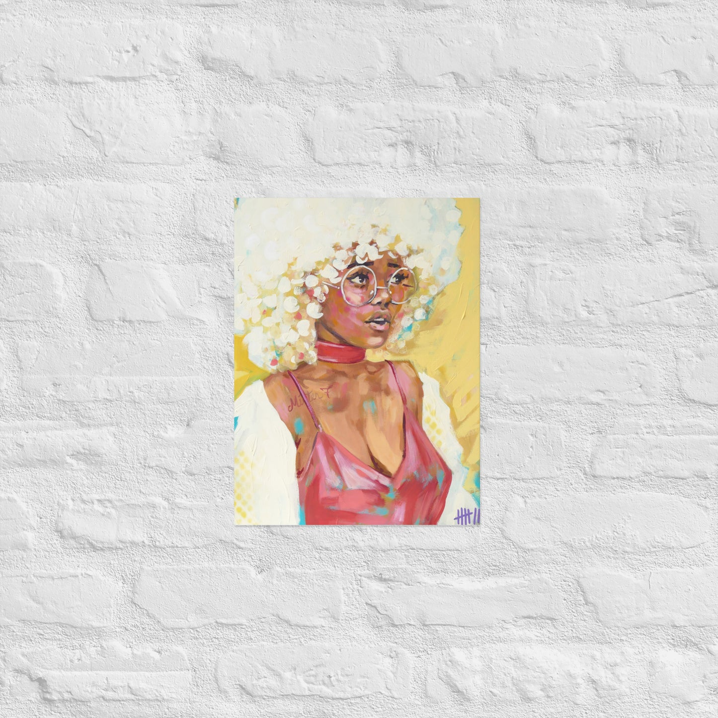 MISTER 7 - AFRO // Poster Diff. Sizes