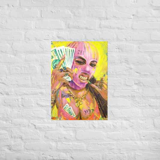 MISTER 7 - SKI MASK // Poster Diff. Sizes