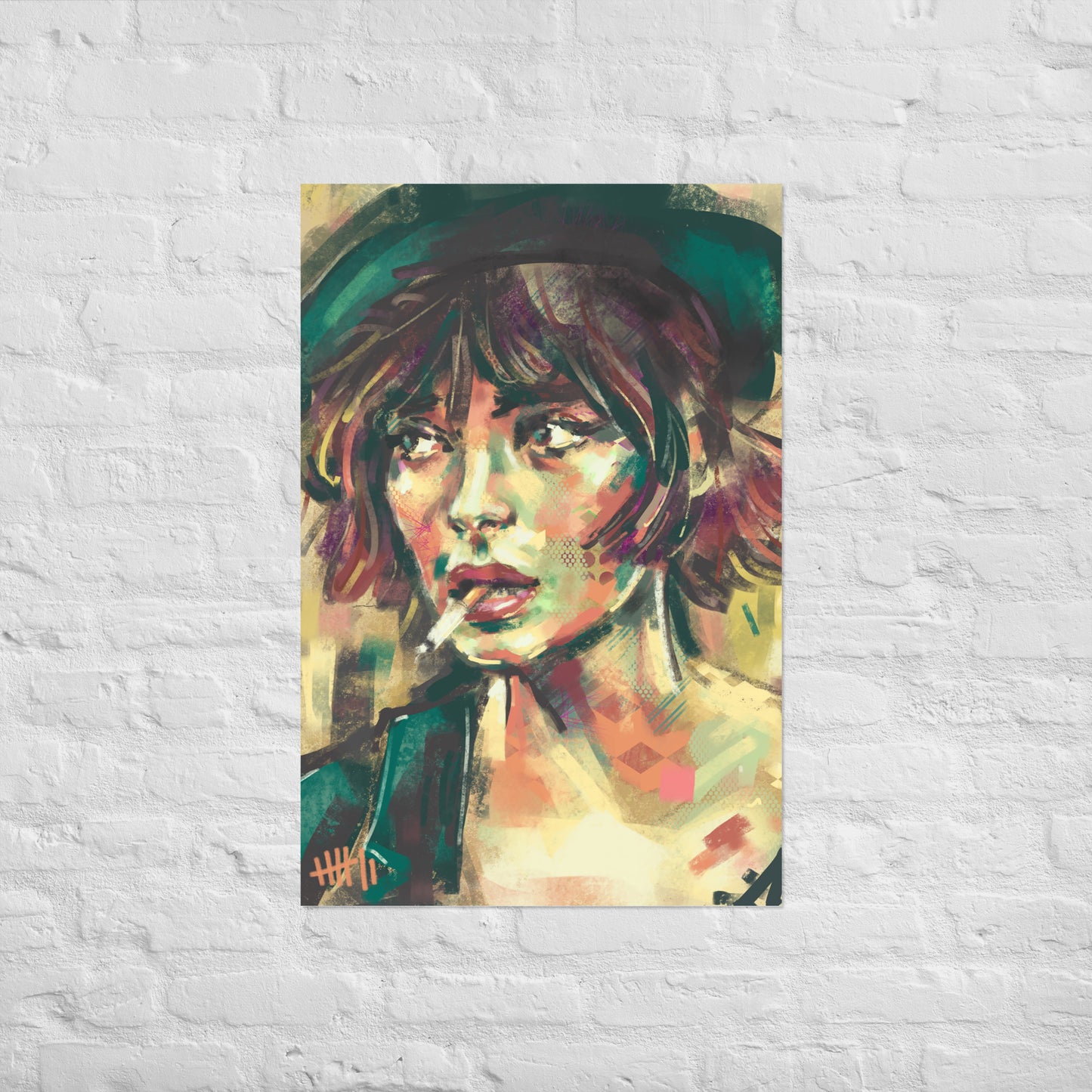 MISTER 7 - ZIGARETTA // Poster Diff. Sizes