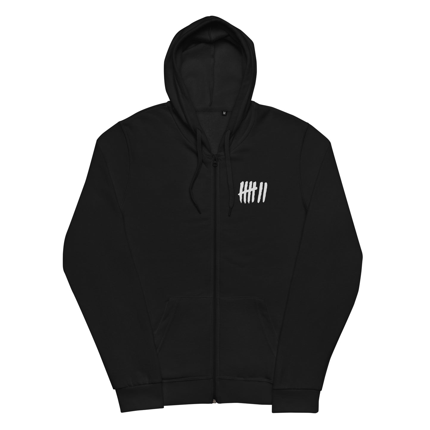 SEVEN LIVES - CLASSIC THUNDERBOLTS // Black Unisex Zip Hoodie