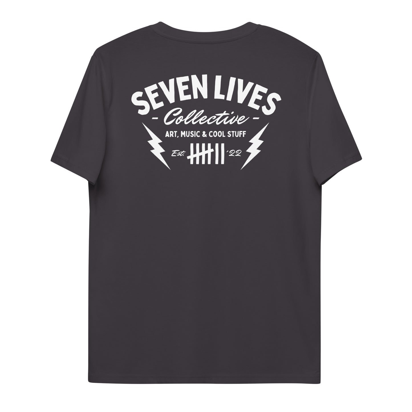 SEVEN LIVES - CLASSIC THUNDERBOLTS // Many Colors Unisex Organic T-Shirt