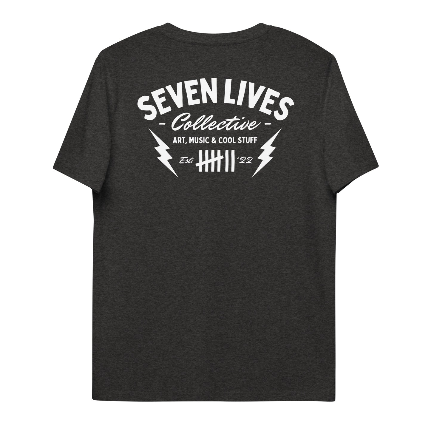 SEVEN LIVES - CLASSIC THUNDERBOLTS // Many Colors Unisex Organic T-Shirt