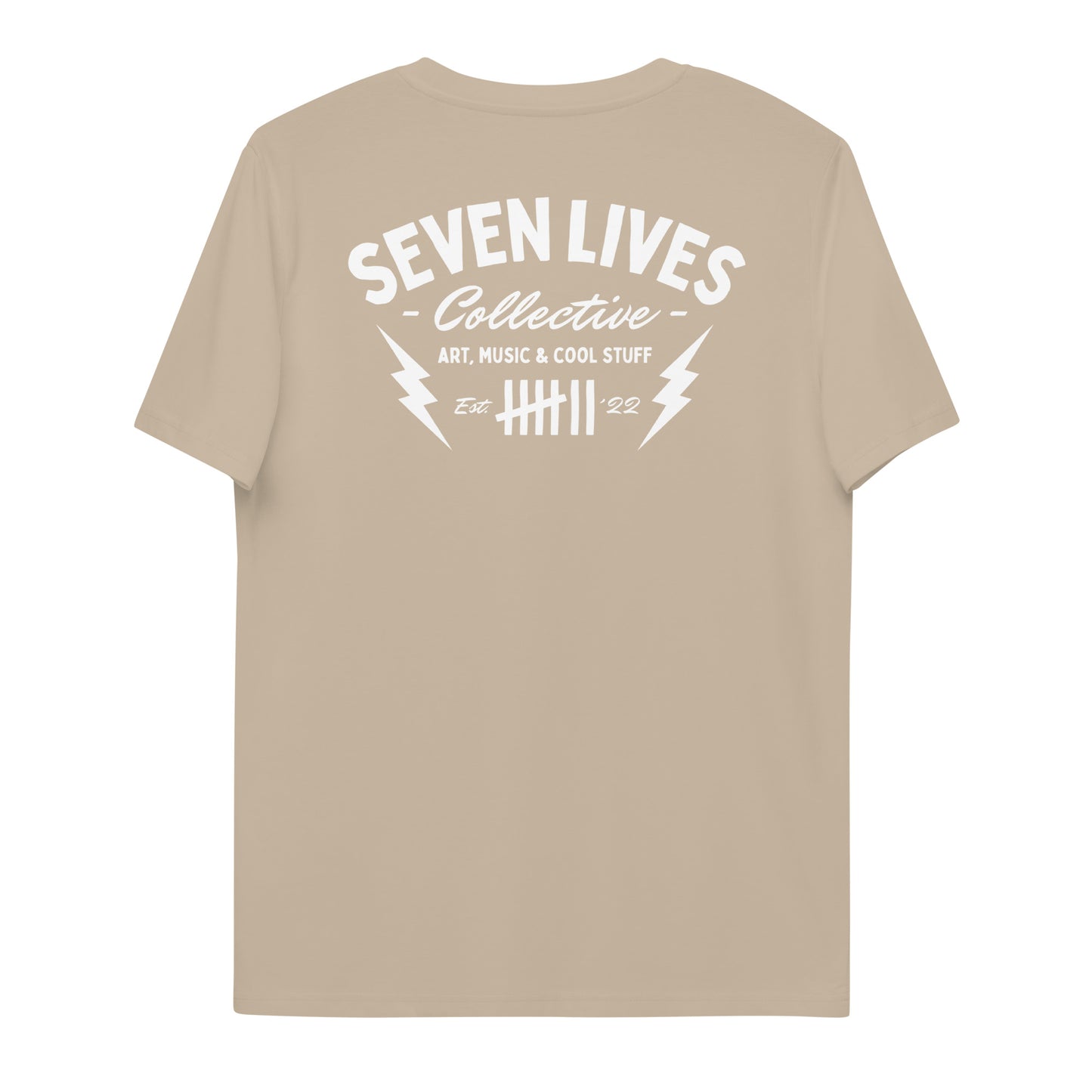 SEVEN LIVES - CLASSIC THUNDERBOLTS // Many Colors Unisex Organic T-Shirt