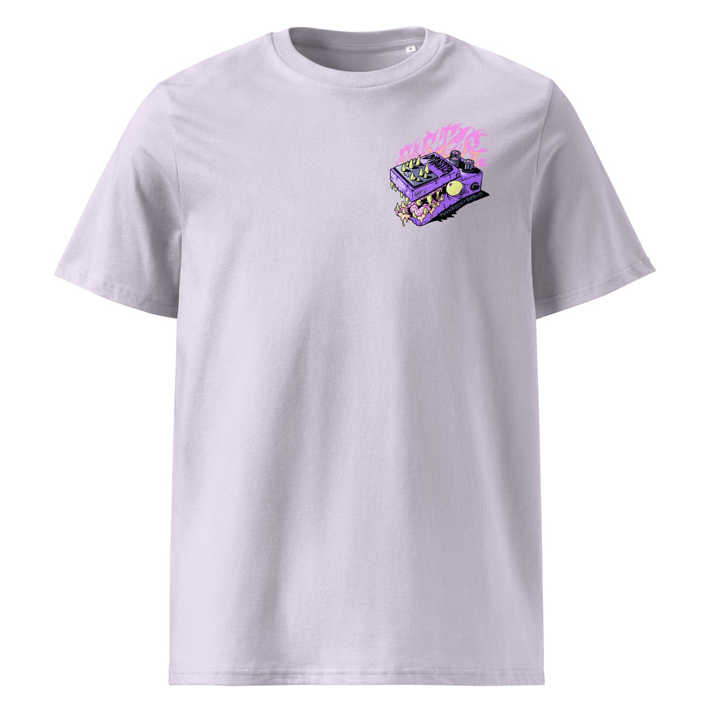 FASTER DISASTER - DISTORTION PADDLE // Front & Backprint - Dif. Colors Unisex Organic T-Shirt
