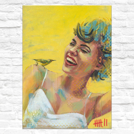 MISTER 7 - LAUGHING 60´S // PRINT ON CANVAS - 50x70 cm
